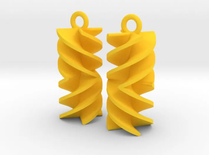 Absolute Rotini Earrings (Nylon)