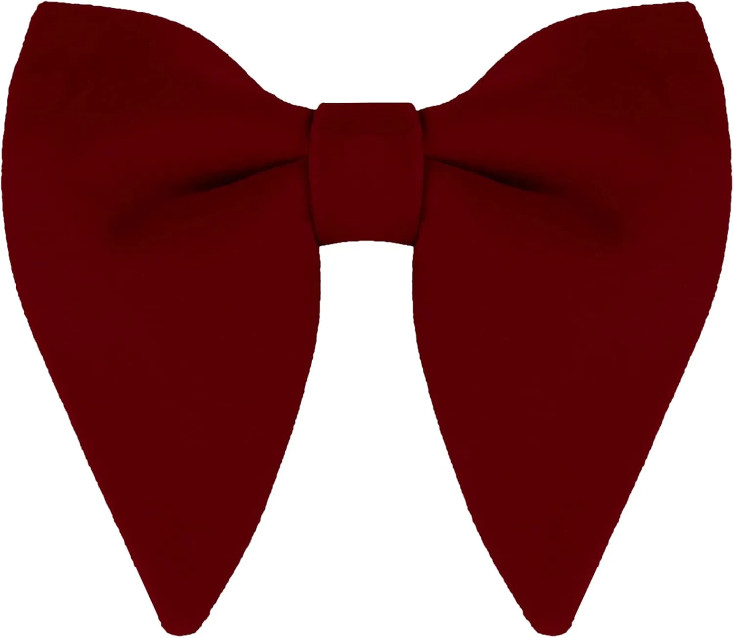 Allegra K Solid Pre-tied Bow Ties for Women Men Formal Party Prom Bowties Velvet