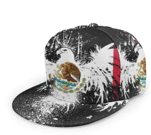 Baseball Cap Men Women - Rainbow Tie Dye Adjustable 3D Printed Snapback Flat Bill Hip Hop Hat