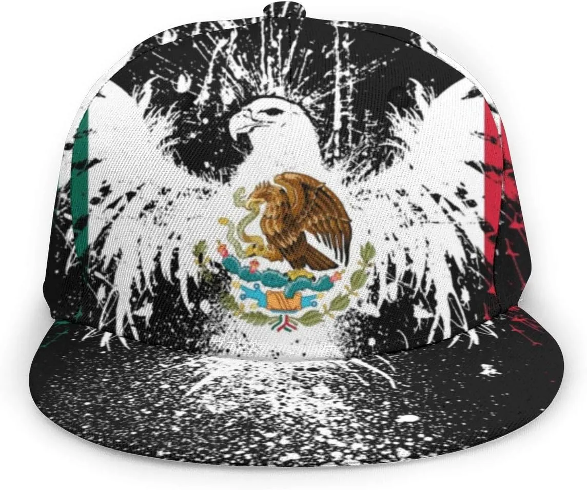Baseball Cap Men Women - Rainbow Tie Dye Adjustable 3D Printed Snapback Flat Bill Hip Hop Hat