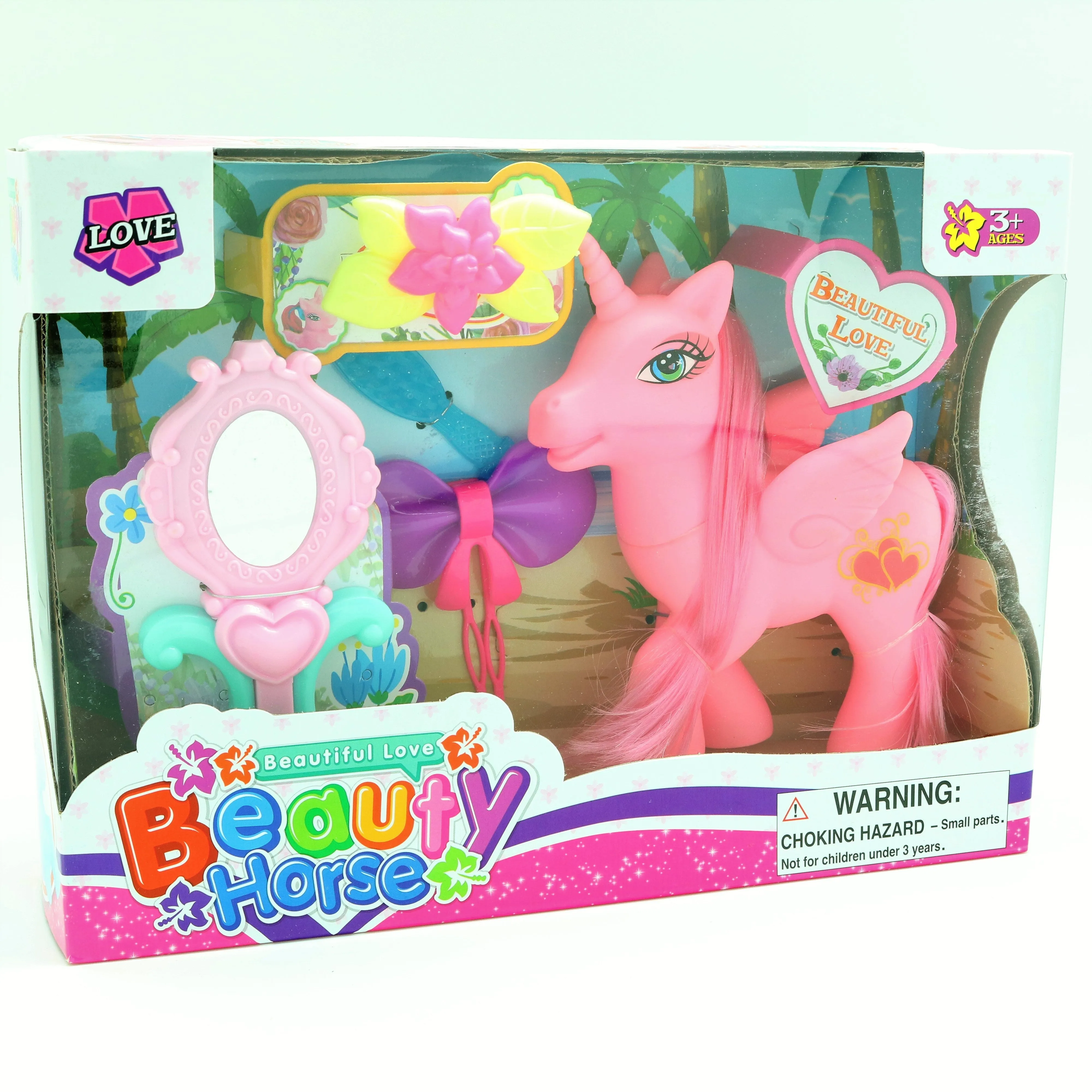 Beauty Horse With Accessories Assorted Styles