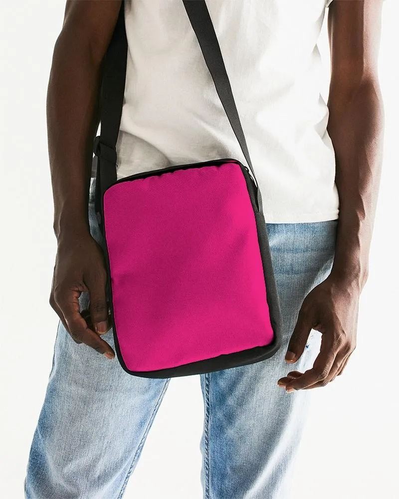 Bright Cool Pink Messenger Pouch | Bright Pure Cool Pink | C0M100Y25K0