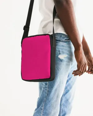 Bright Cool Pink Messenger Pouch | Bright Pure Cool Pink | C0M100Y25K0