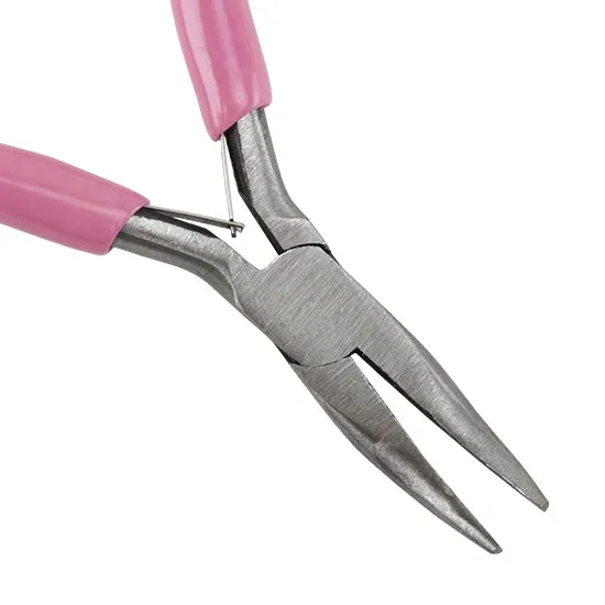 Carbon Steel Jewelry Pliers - Bent Nose