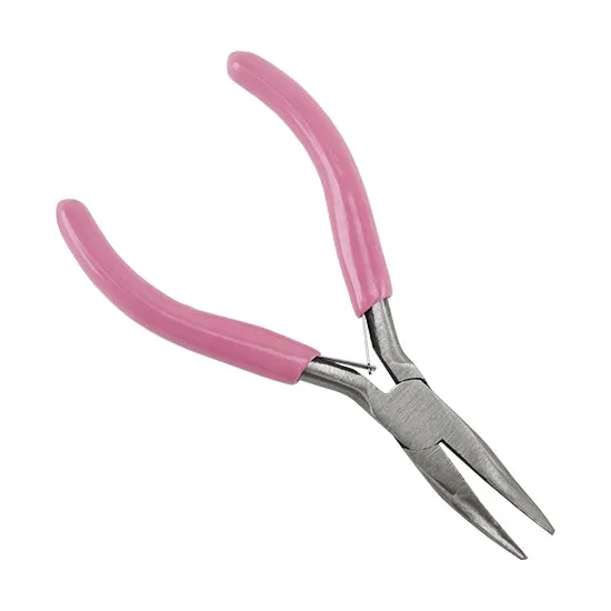 Carbon Steel Jewelry Pliers - Bent Nose