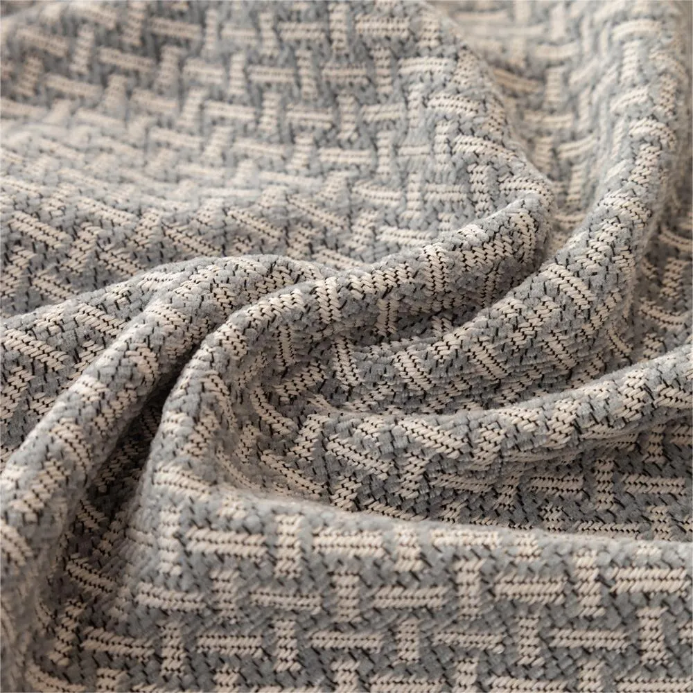 Chic Crosshatch Chenille Washable Sofa/Couch Cover