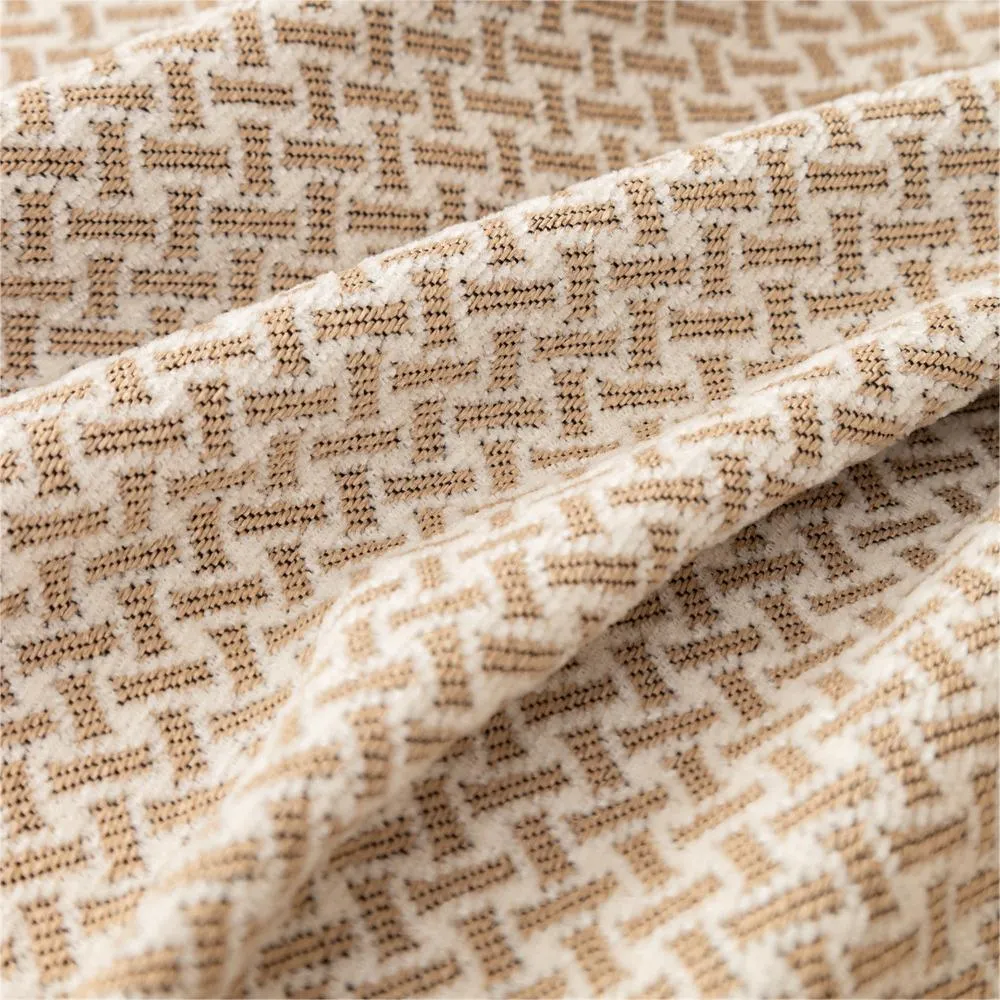 Chic Crosshatch Chenille Washable Sofa/Couch Cover