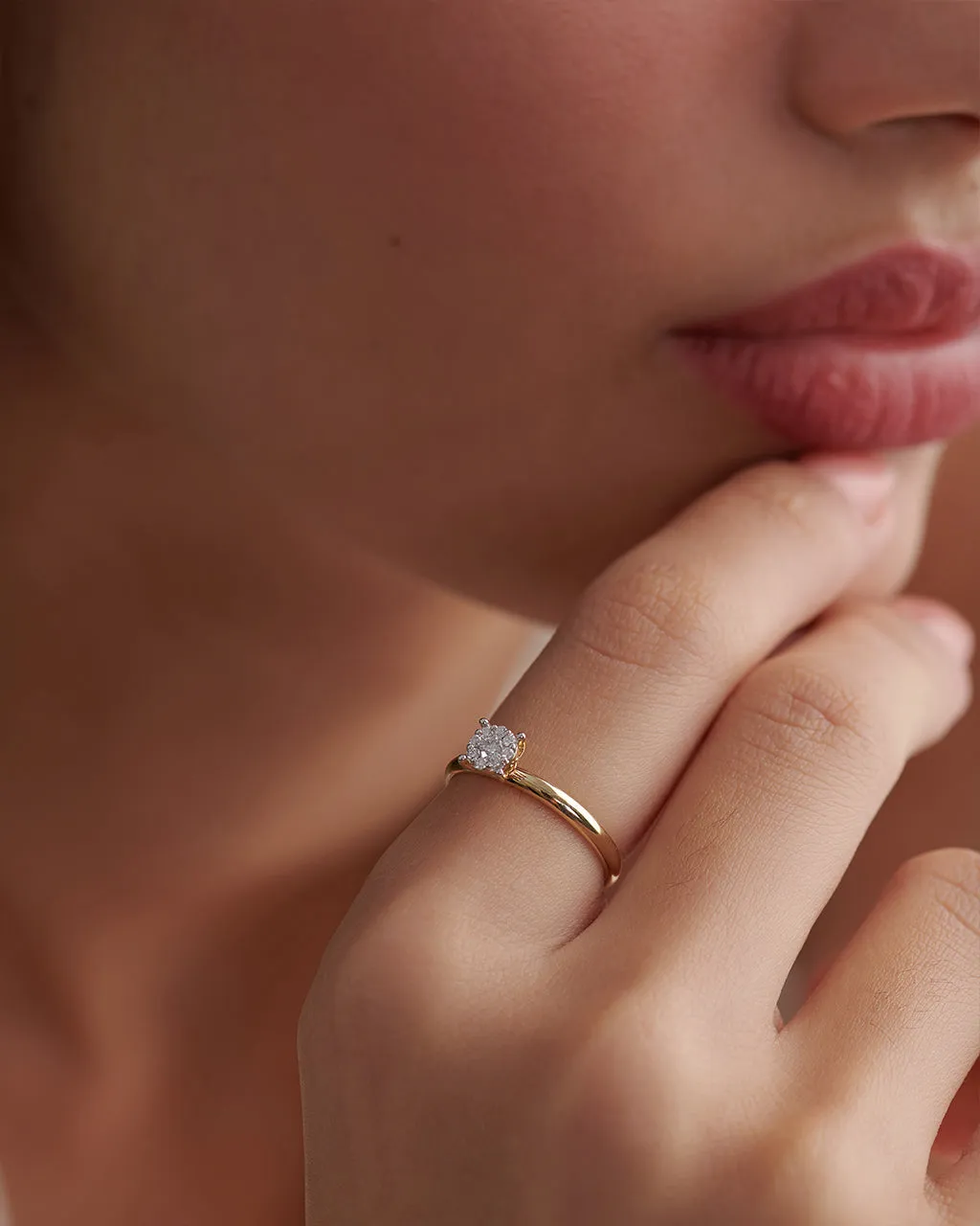 Classic Round Diamond Ring