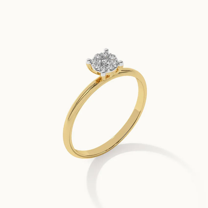 Classic Round Diamond Ring