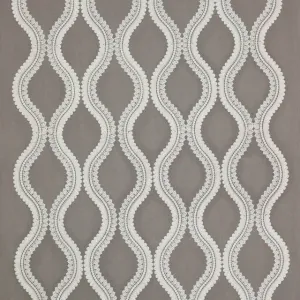 Colefax and Fowler Bruges Embroidery Fabric - 2.4m Roll End