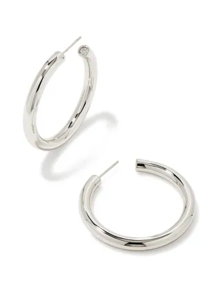 Colette Lg Hoop Earring RHOD by Kendra Scott