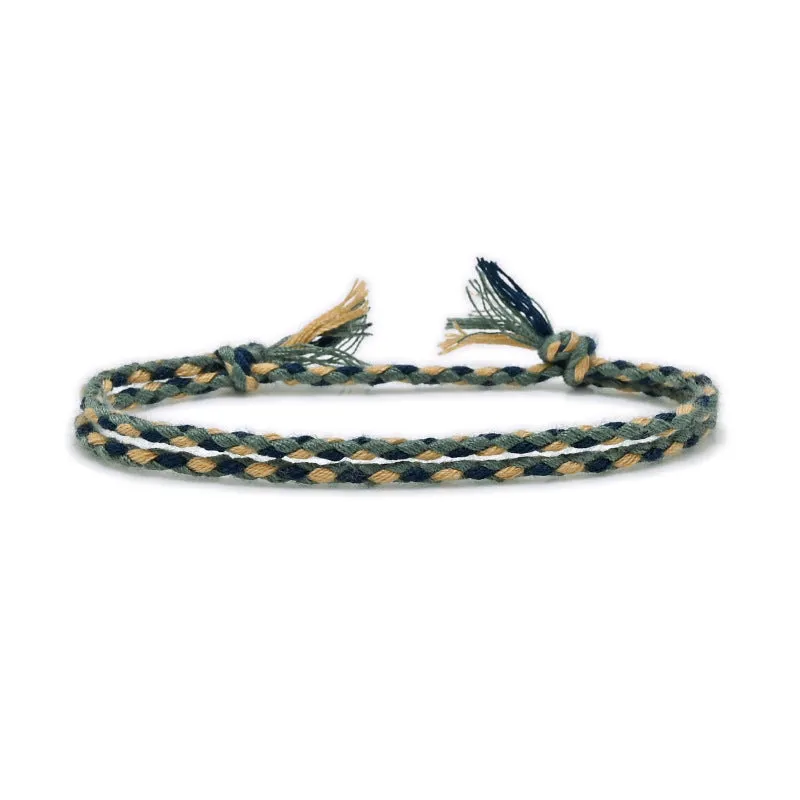 Color Woven Cotton Comfortable Hand Bracelet