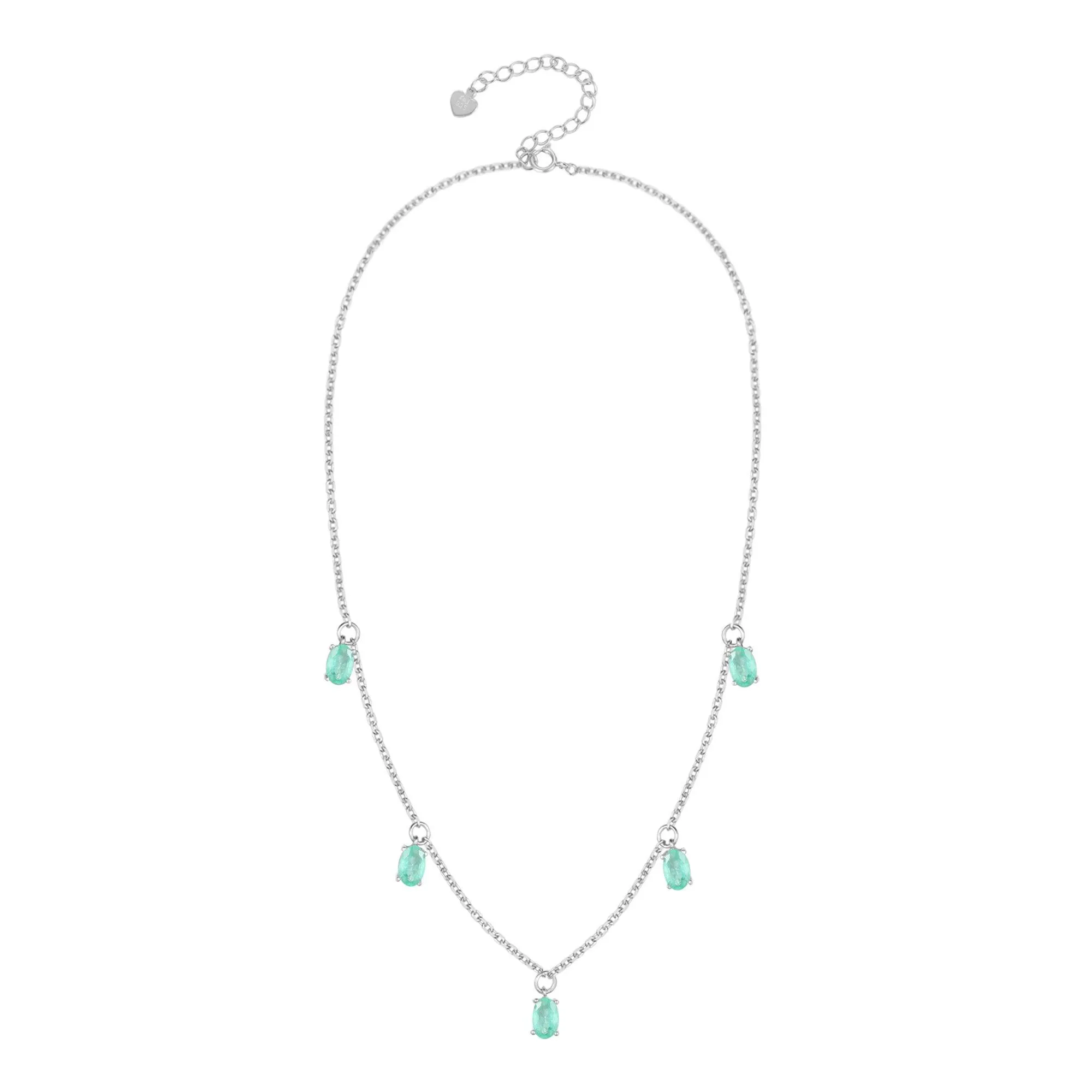 Emerald Layering Necklace