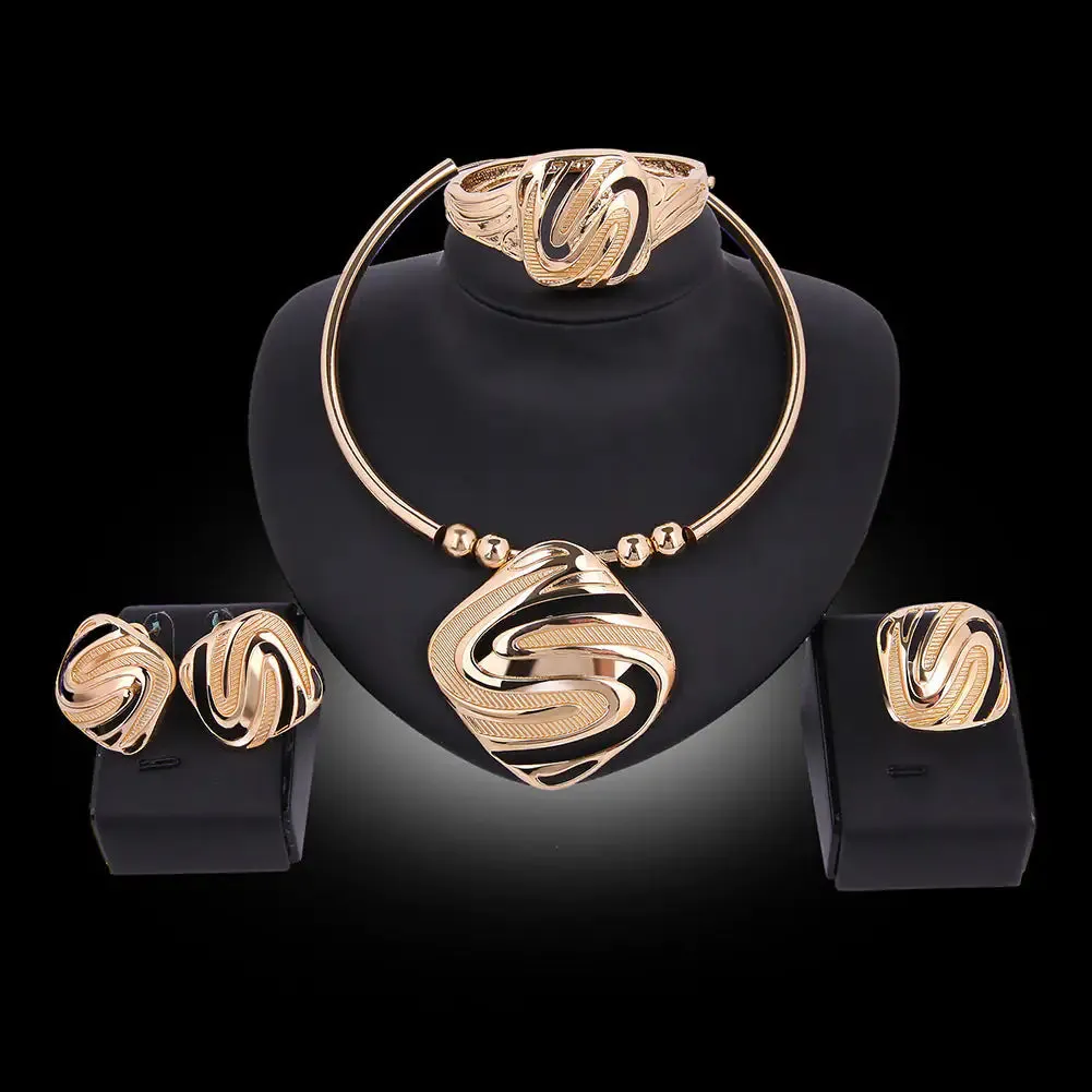 Gold Indian Bridal Jewelry Sets - Mix Style Gold Indian Bridal Jewelry Sets