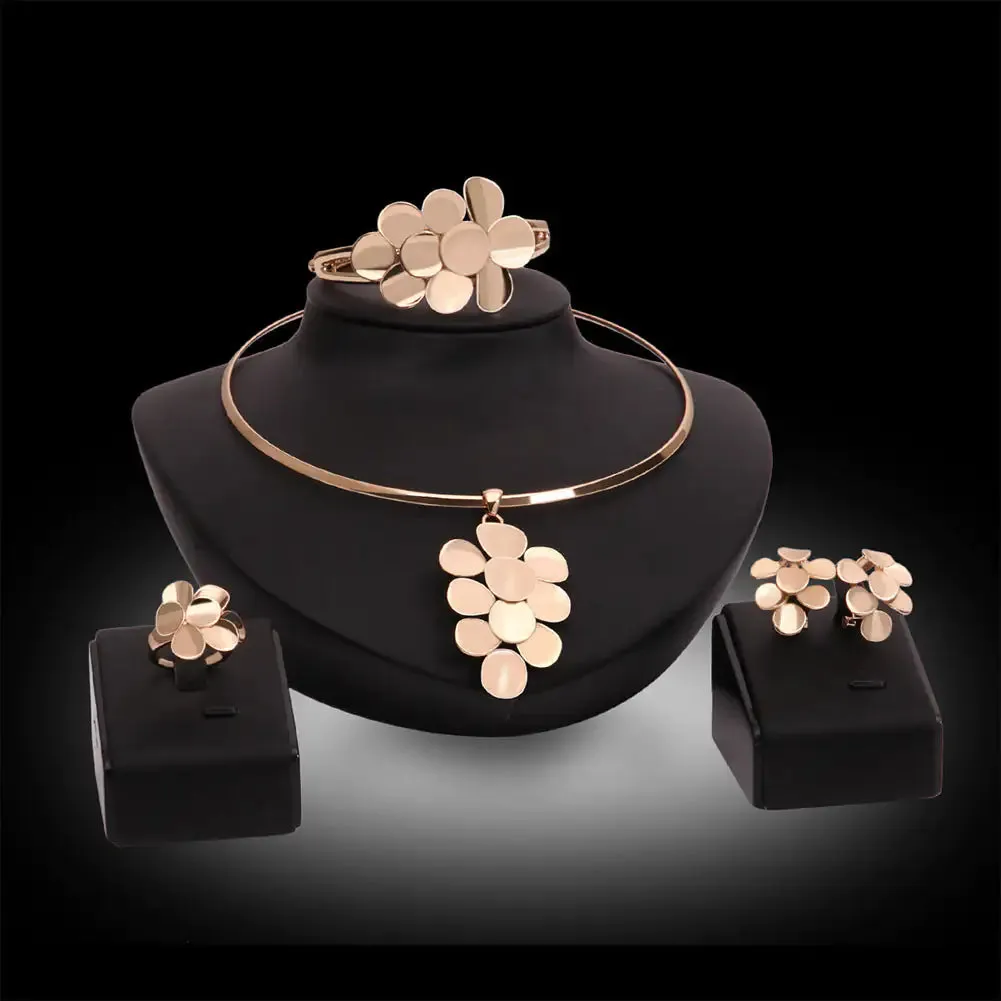 Gold Indian Bridal Jewelry Sets - Mix Style Gold Indian Bridal Jewelry Sets
