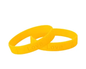 Gold Silicone Bracelets