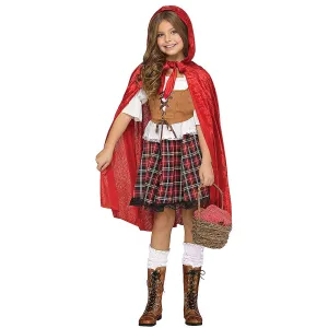 Kid's Red Riding Hood Costume - Large 12-14 (1/Pk)