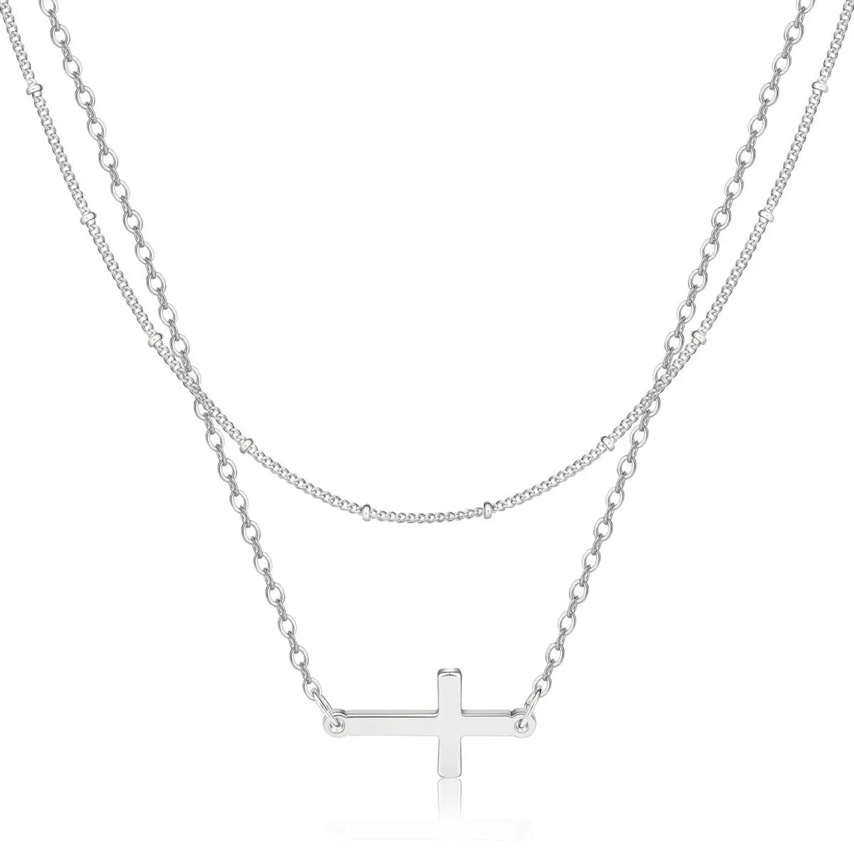 Kyerlyn Dainty Cross Necklaces