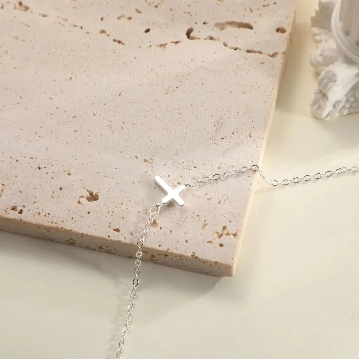 Kyerlyn Dainty Cross Necklaces