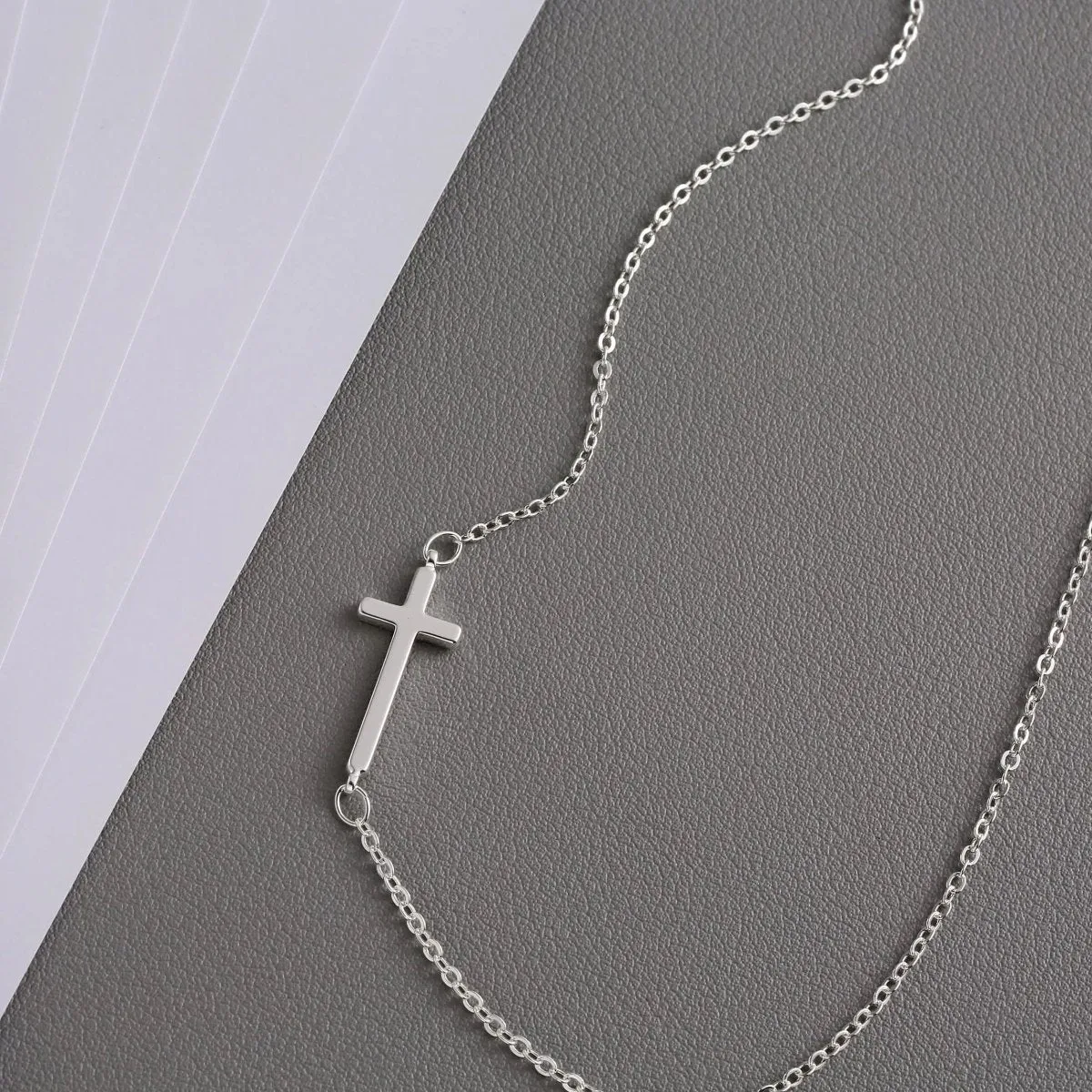 Kyerlyn Dainty Cross Necklaces