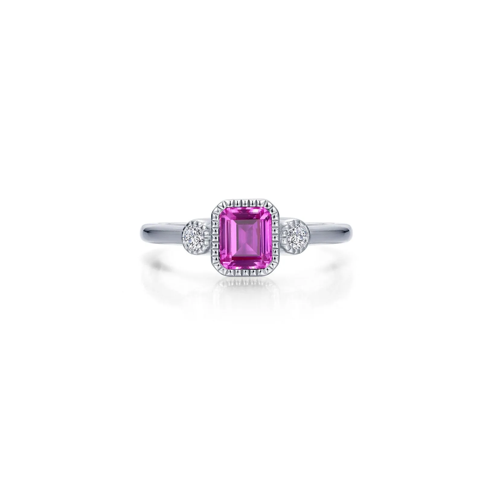 Lafonn Birthstone Emerald October Tourmaline Ring BR006TMP
