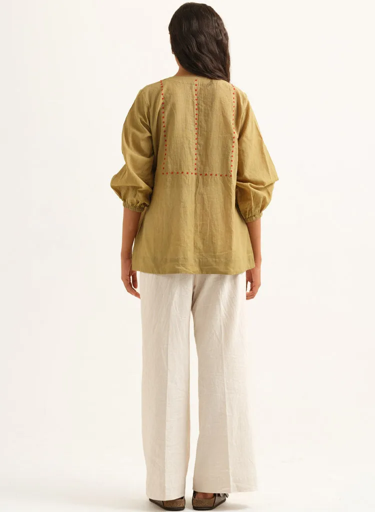 Lea Embroidered Top