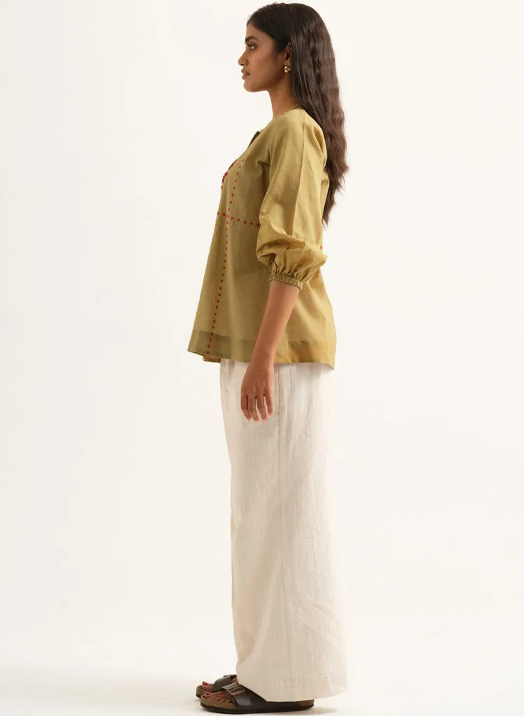 Lea Embroidered Top