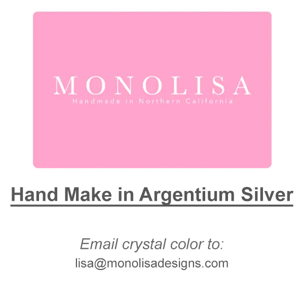 Mini Crystal Cluster Short Dangle Earrings - Color Options