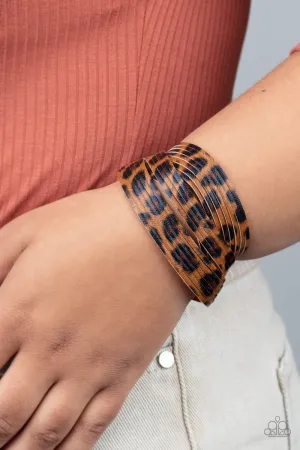 Paparazzi Bracelet ~ Hey GRRirl - Brown