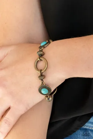 Paparazzi Bracelet ~ Musical Mountains - Brass