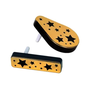 Plastic Metallic Noisemakers Gold