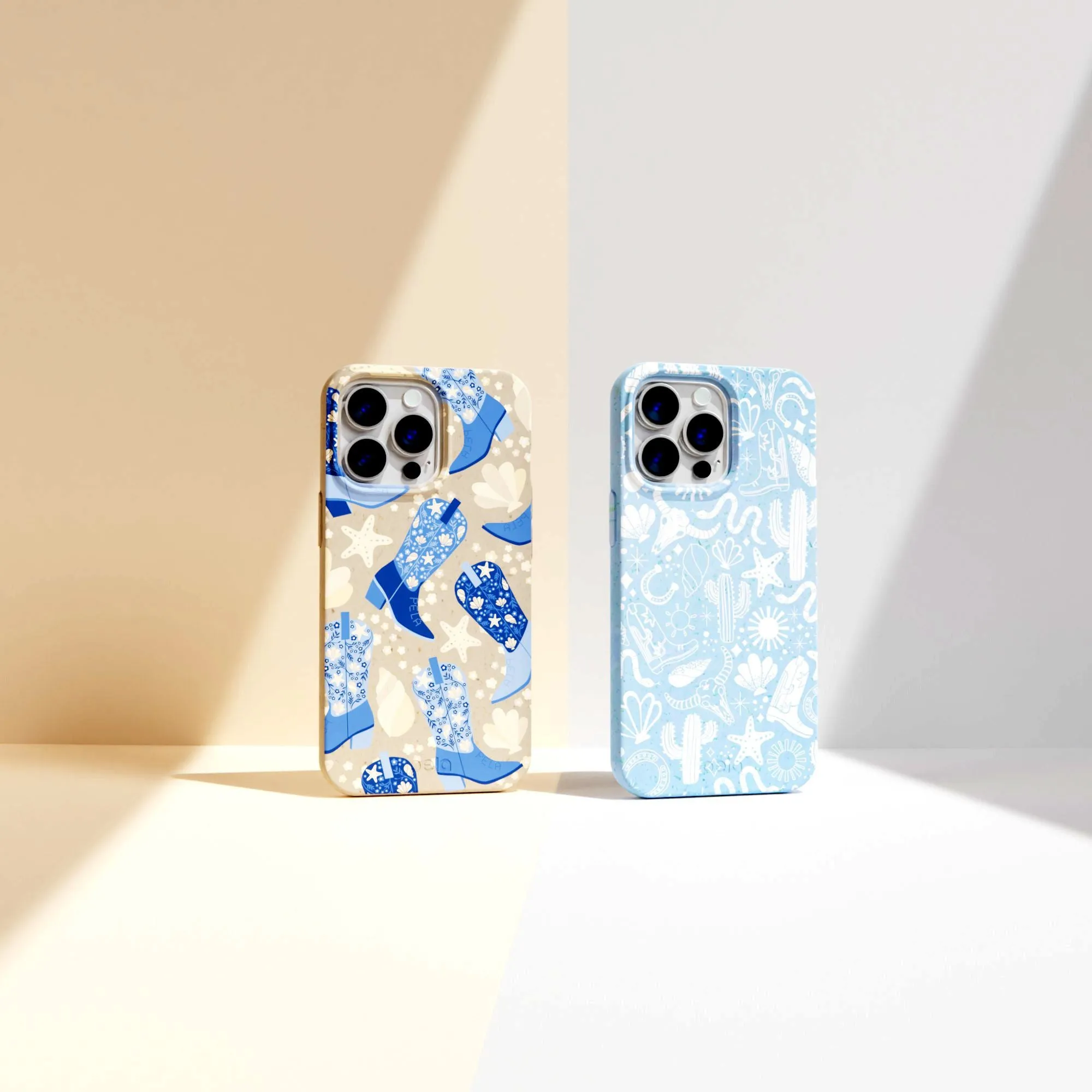Powder Blue Coastal Rodeo Google Pixel 6a Case