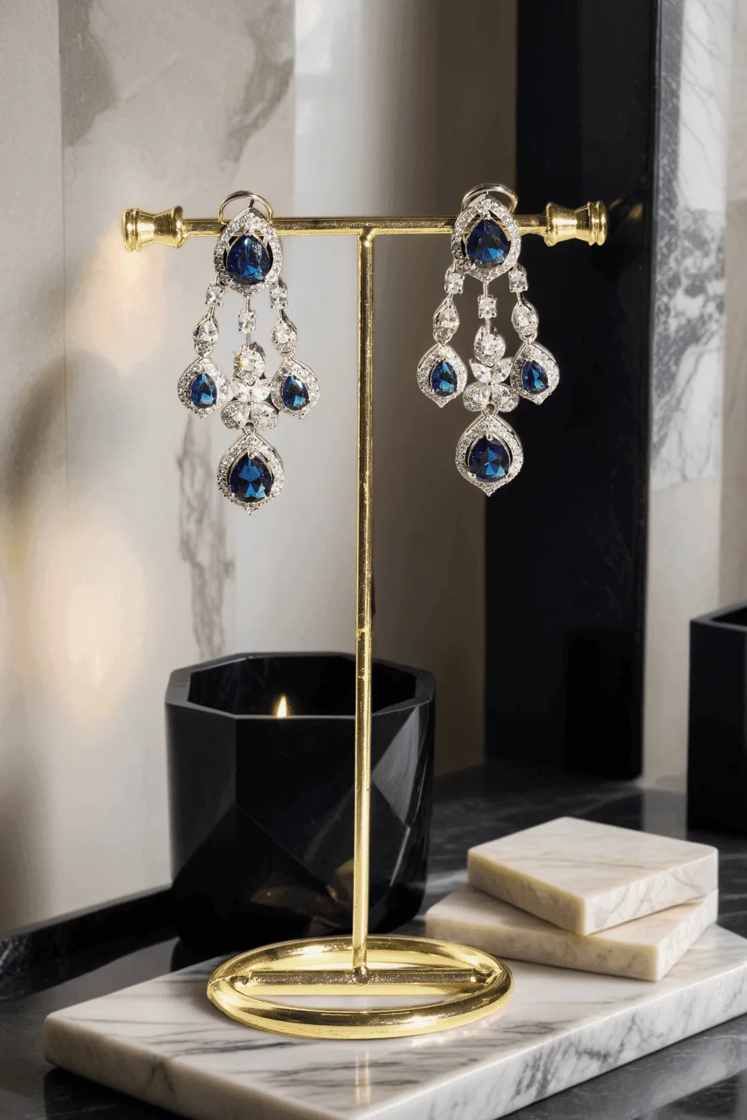 Raha- Diamanté Accent Classic Necklace Set