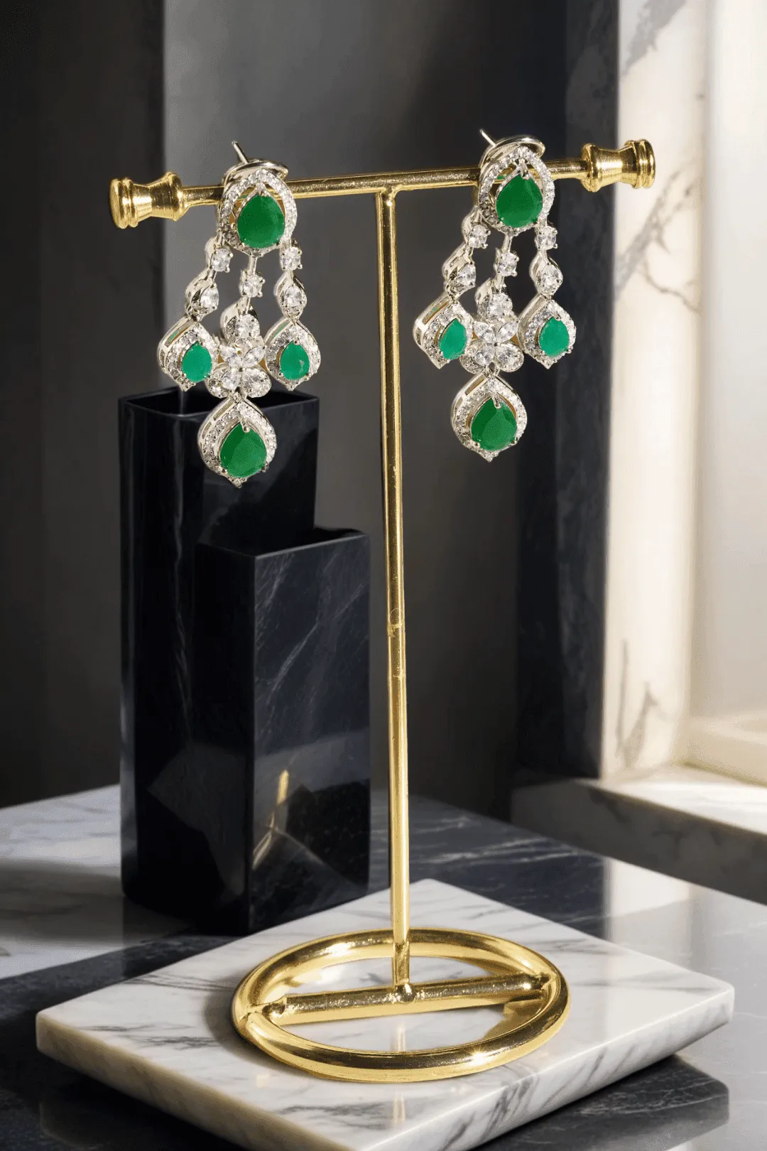 Raha- Diamanté Accent Classic Necklace Set