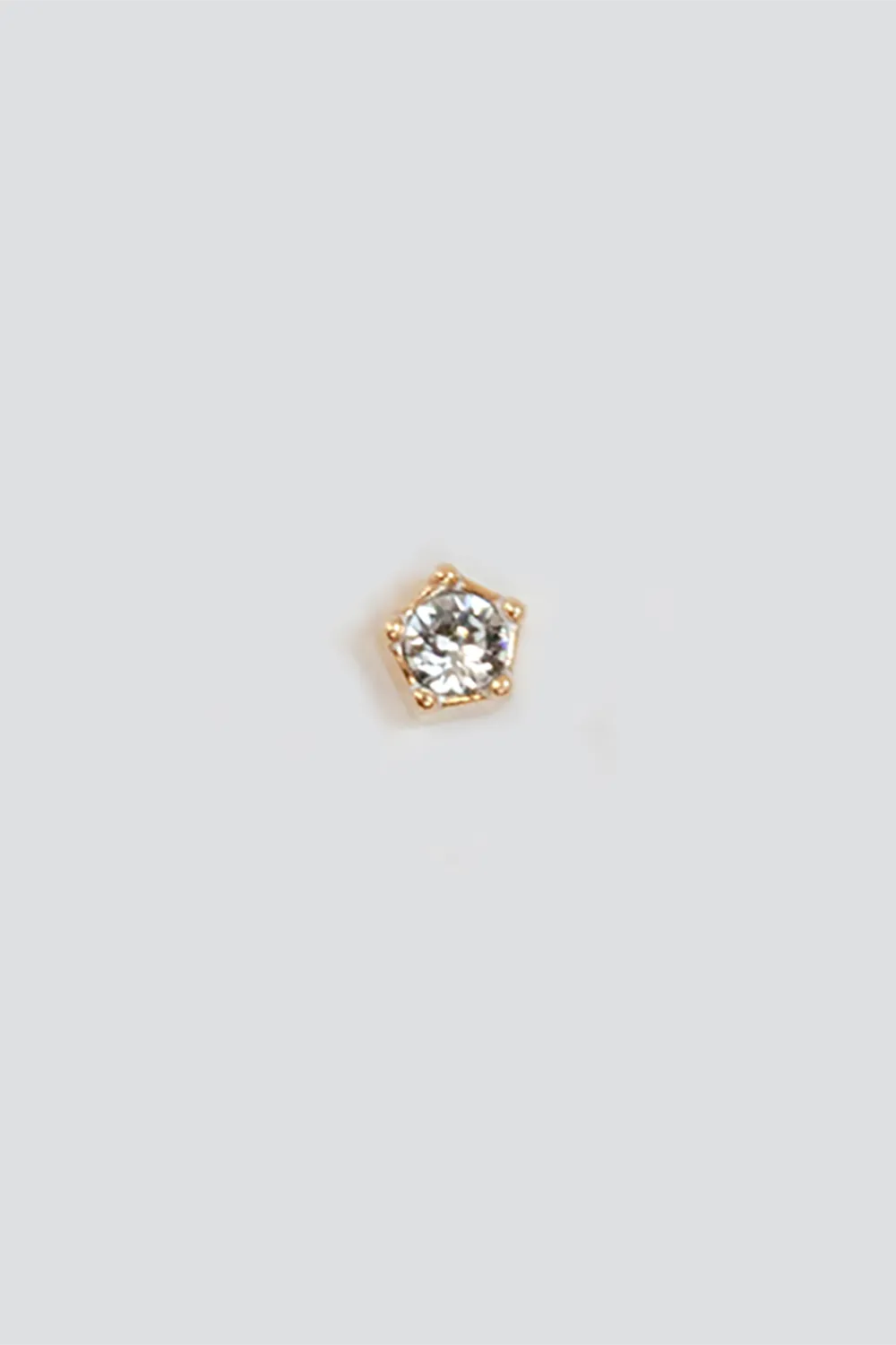 raindrop stud gold <br> by Neinties