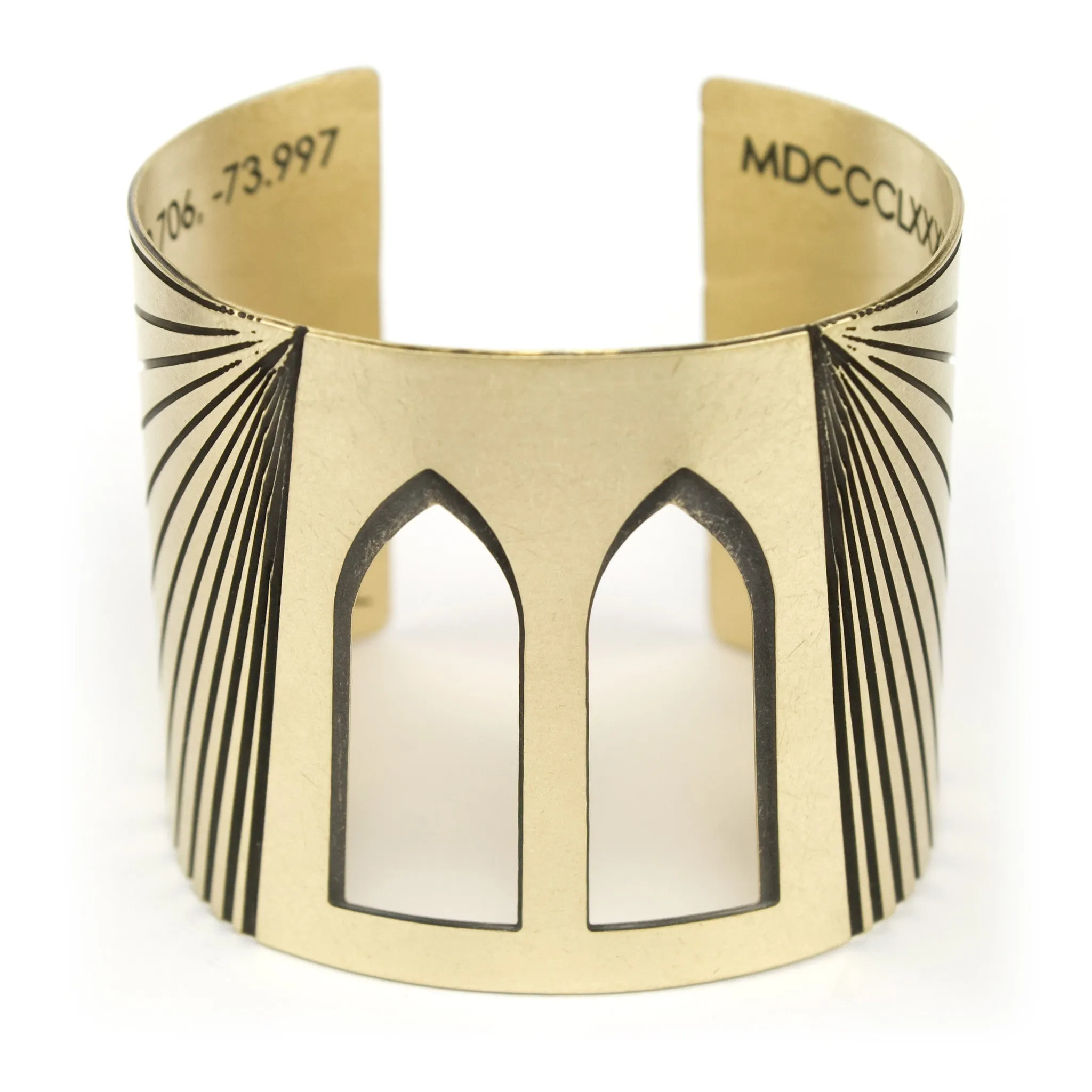 Recast Brooklyn Bridge cuff bracelet
