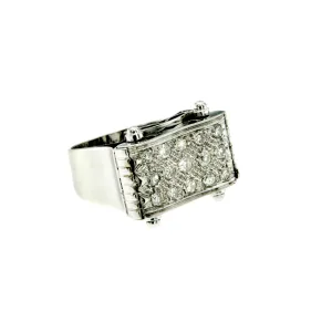 Retro Diamond Gold Ring