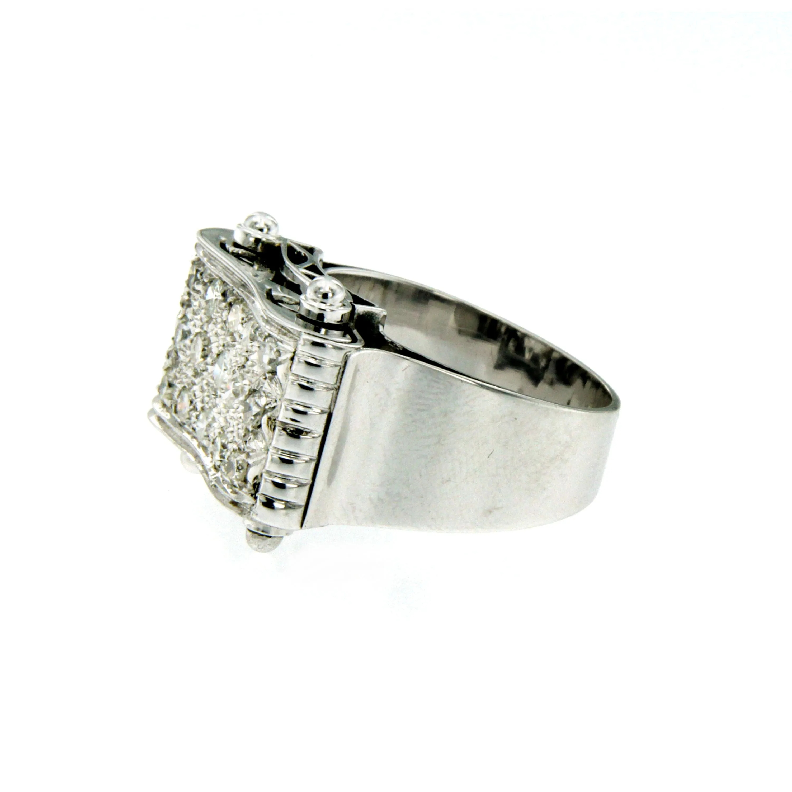 Retro Diamond Gold Ring