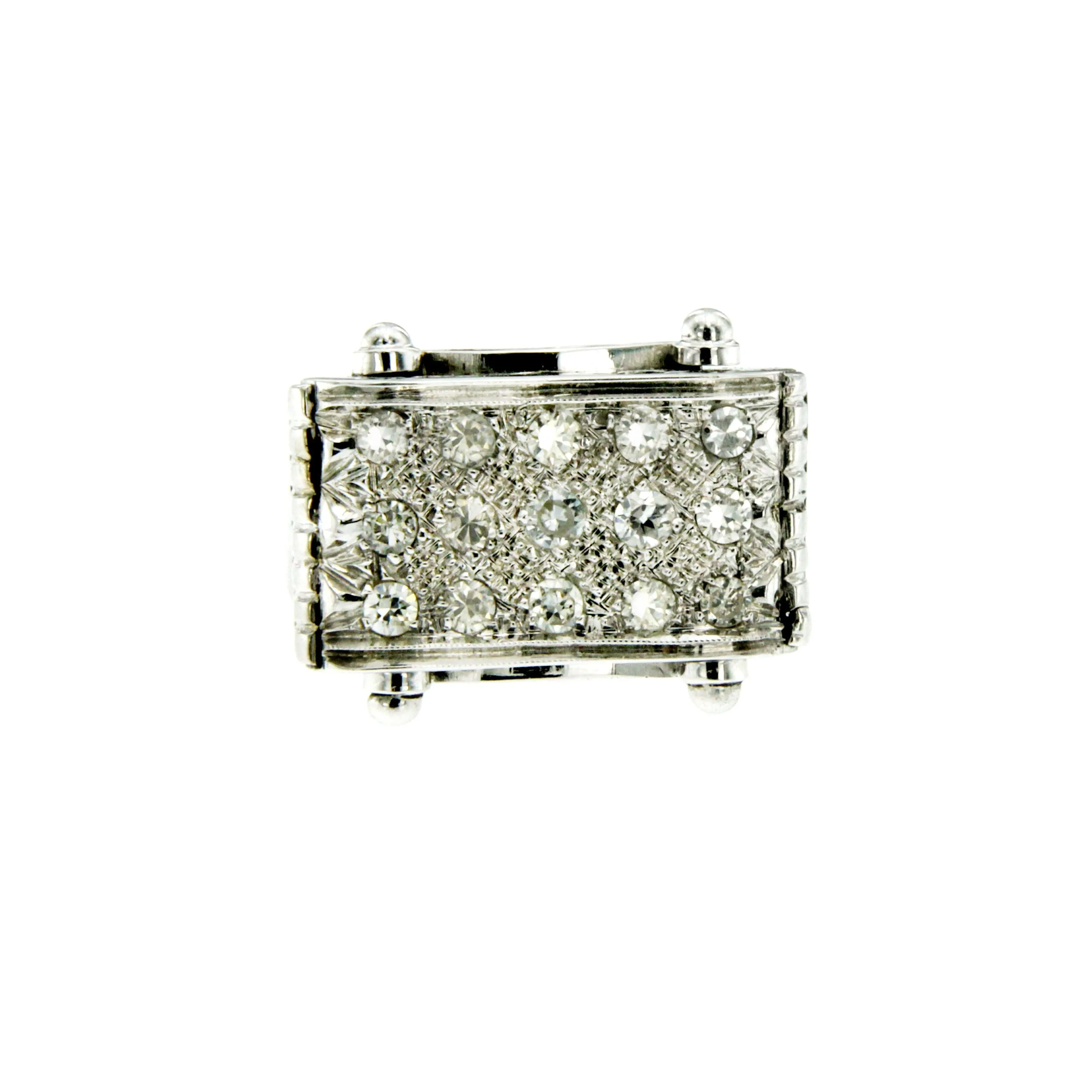 Retro Diamond Gold Ring