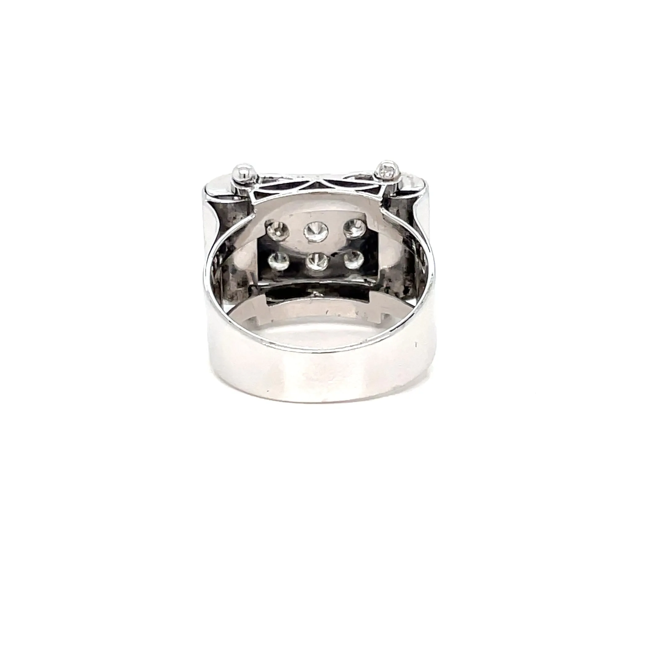 Retro Diamond Gold Ring