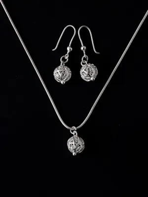 Silver Beads Pendant