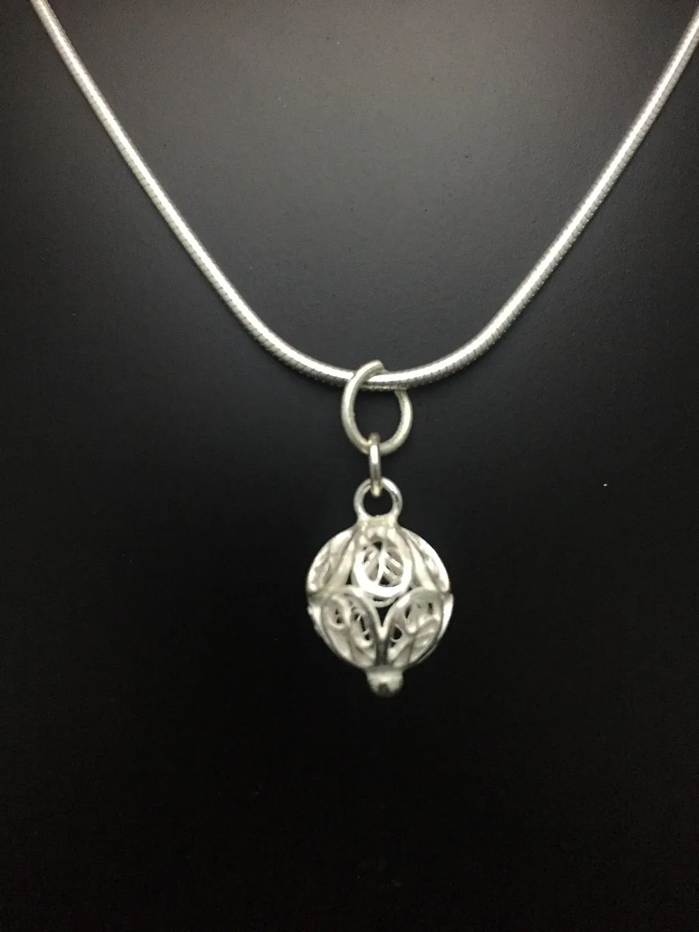 Silver Beads Pendant