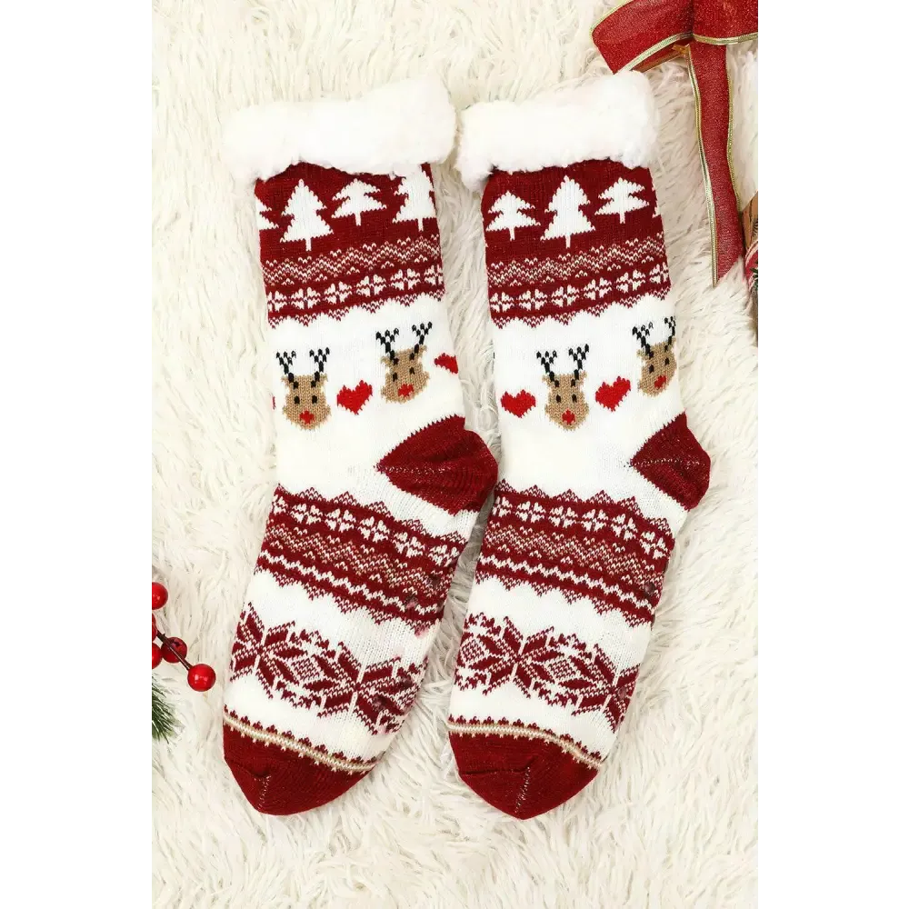 Vibrant Red Luxury Socks for Timeless Designer Clothing and Accessories