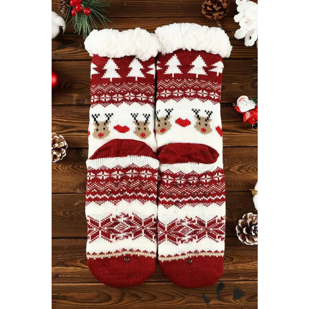 Vibrant Red Luxury Socks for Timeless Designer Clothing and Accessories
