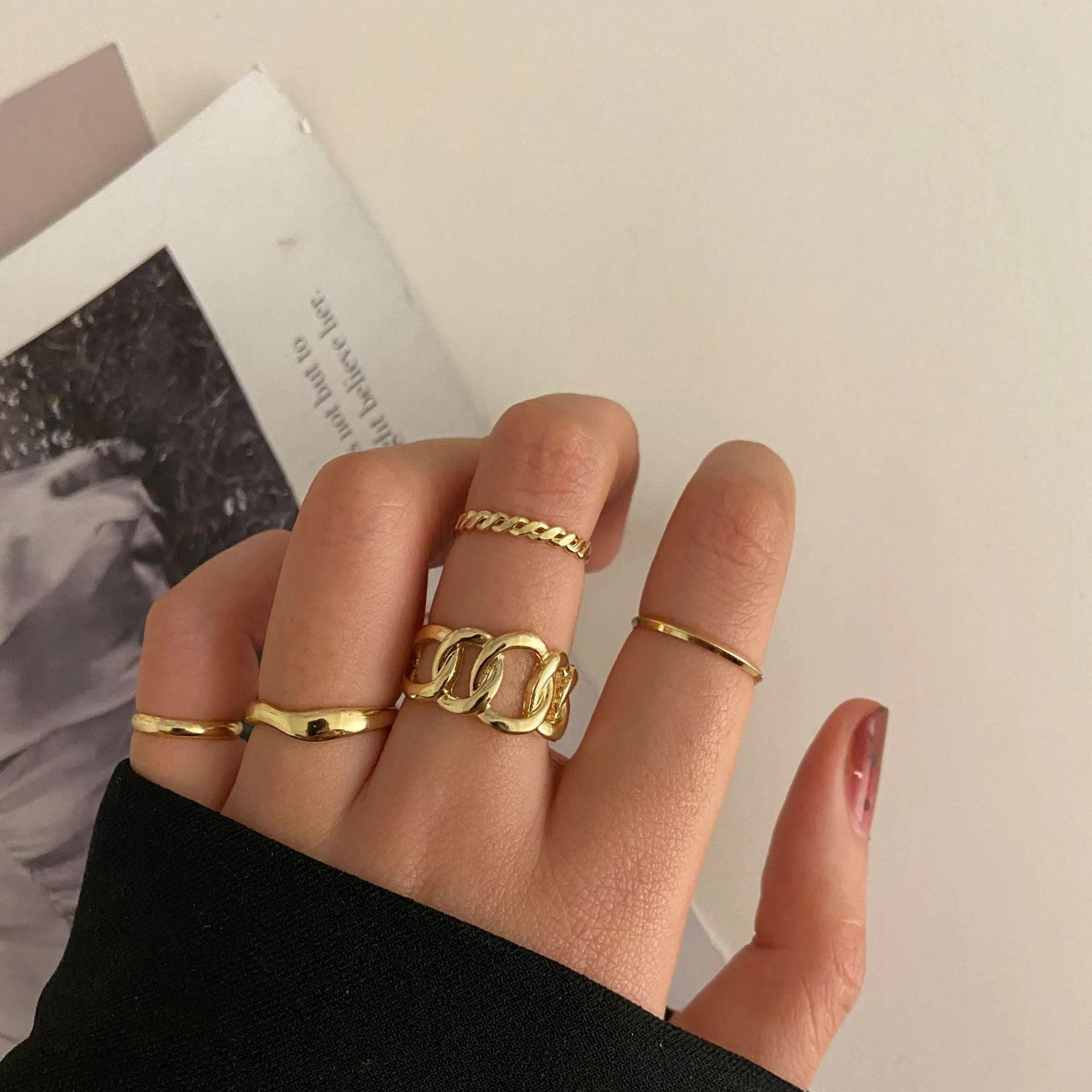 Vintage Roman Numeral Ring