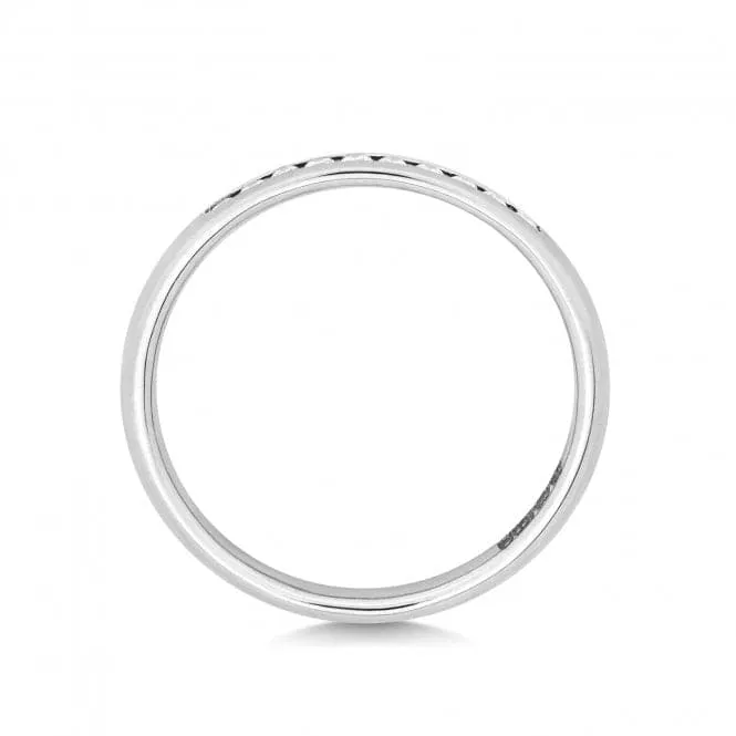 Wedding Band 18ct White Gold Diamond Eternity Ring WQ215W/I